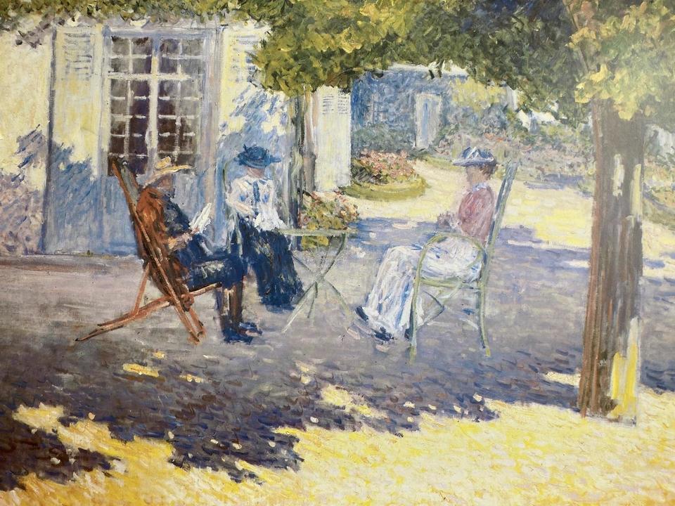 Le jardin peint par Abel Lauvray